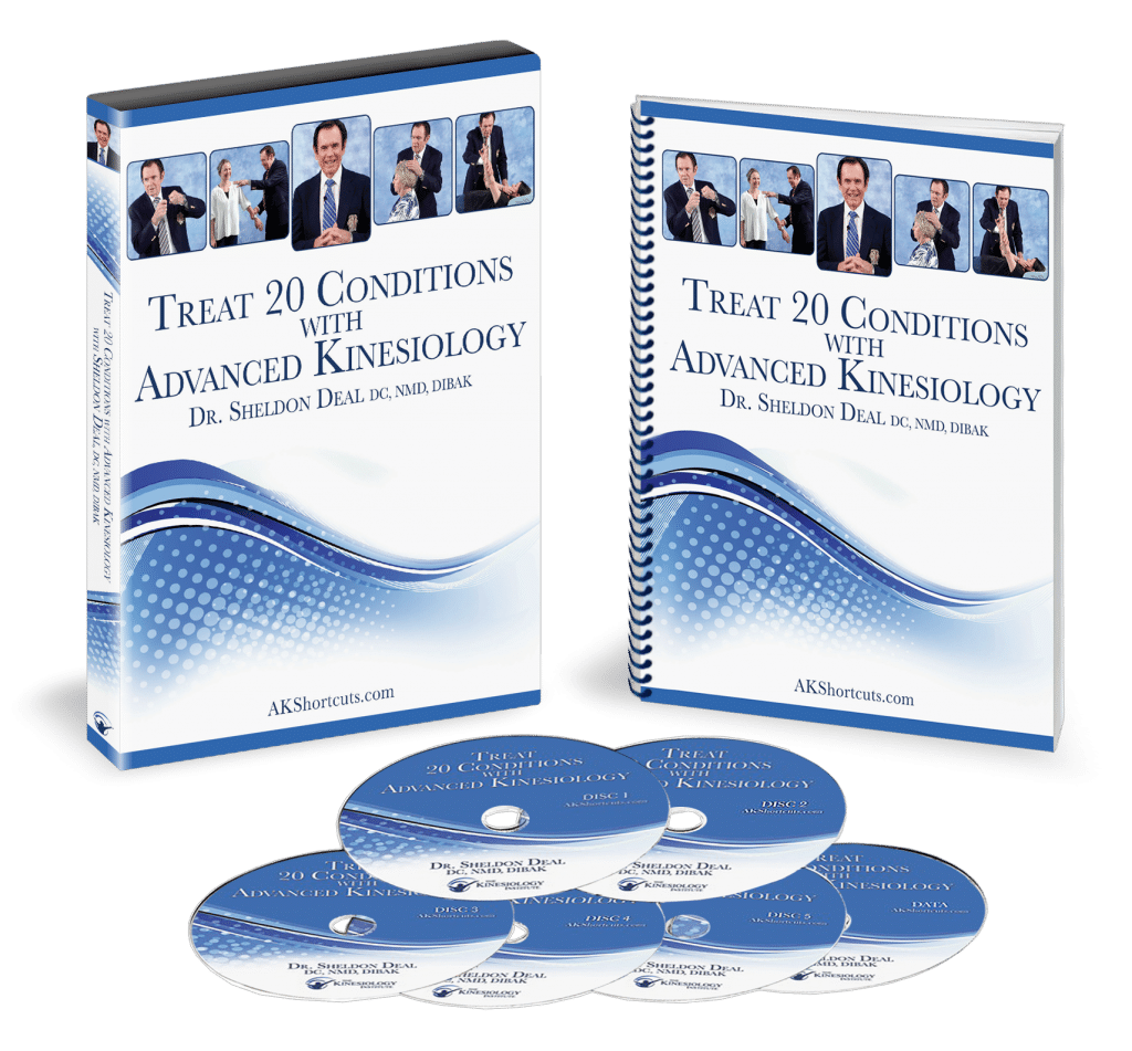 Kinesiology - Treat 20 Conditions DVD Set