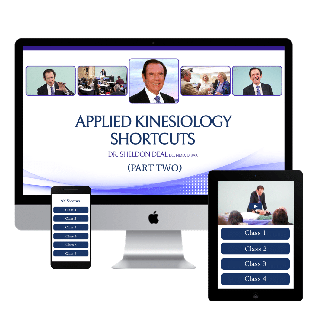 Dr. Sheldon Deal – Applied Kinesiology Shortcuts Part 2